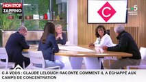 C à vous : Claude Lelouch raconte comment il a échappé aux camps de concentration (vidéo)