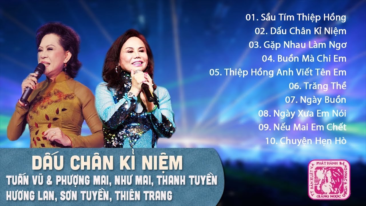 LIÊN KHÚC NHẠC VÀNG TRỮ TÌNH HẢI NGOẠI - ALBUM SẦU TÍM THIỆP HỒNG  TUẤN VŨ, GIAO LINH, THANH TUYỀN