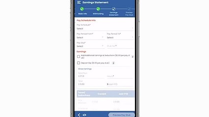 How to Generate Pay Stubs using Mobile App [Pay Stub Generator App]