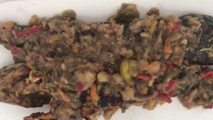 Poisson chat braisé,Ngolo