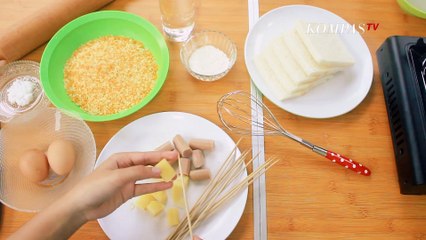 Resep Membuat Corn Dog dengan Roti Tawar Kupas, Pas Untuk Cemilan Sore!