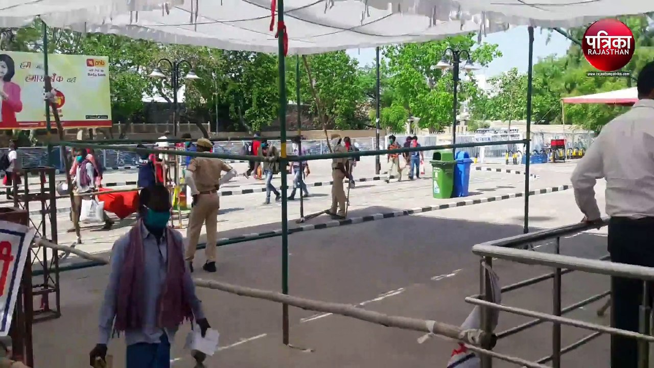 VIDEO : पाली से बिहार के लिए रवाना हुई श्रमिक स्पेशन ट्रेन, श्रमिकों के चेहरों पर घर जाने की दिखी खुशी