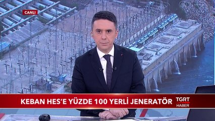 Keban HES'e Yüzde 100 Yerli Jeneratör