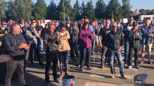 Mobilisation des salariés de la Fonderie de Bretagne