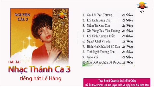 NHẠC THÁNH CA HẢI NGOẠI ĐẶC BIỆT HAY NHẤT 2018 - TIẾNG HÁT DANH CA LỆ HẰNG HẢI NGOẠI