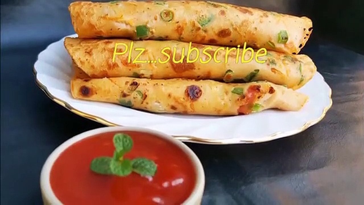 ১ কাপ আটা ও ১টি ডিম দিয়ে তৈরি ঝটপট সকালের নাস্তা _ Easy Breakfast Recipe _Tiffin Recipe in Bengali -