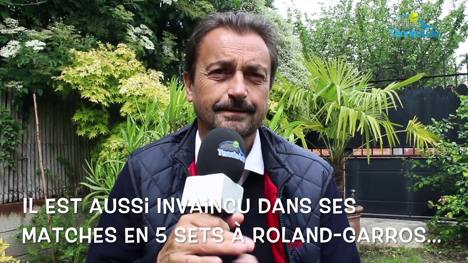 Roland-Garros - Henri Leconte, le dernier français finaliste et invaincu en  5 sets ! - Vidéo Dailymotion