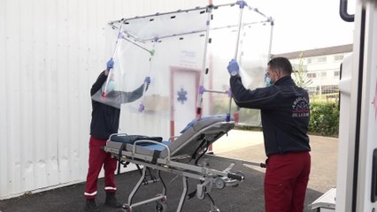 Une cellule de confinement conçu epar l'ENSTA Bretagne