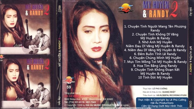 NHẠC BOLERO HẢI NGOẠI THẬP NIÊN 90 - TIẾNG HÁT RANDY, MỸ HUYỀN Đỉnh Cao Bolero hát quá Đẳng Cấp