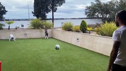 Sergio Ramos y el nuevo juguete de sus hijos