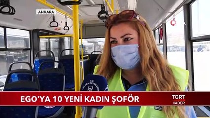 EGO'ya 10 Yeni Kadın Şoför