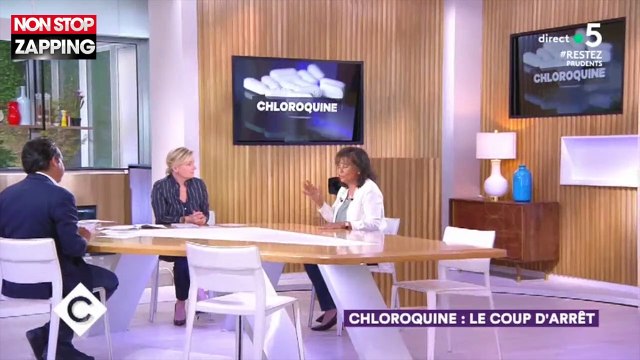 C à vous : Anne Sinclair tacle Didier Raoult et Donald Trump (vidéo)