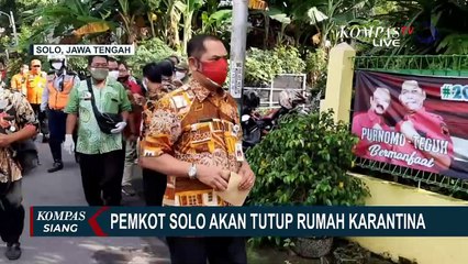 Pemkot Solo akan Tutup Rumah Karantina Pemudik