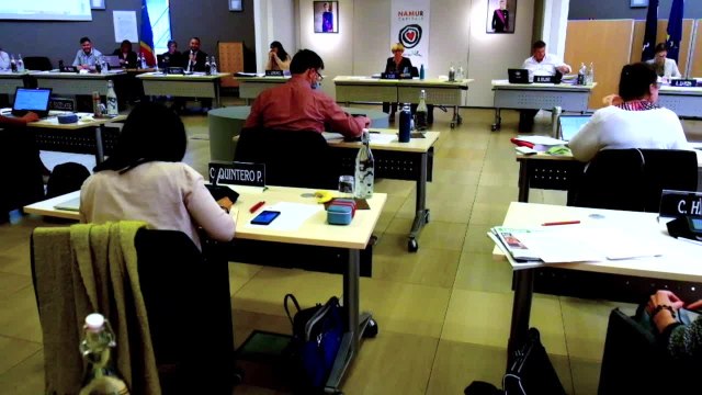 Premier conseil communal de Namur post confinement : des dispositions spéciales ont été prises....