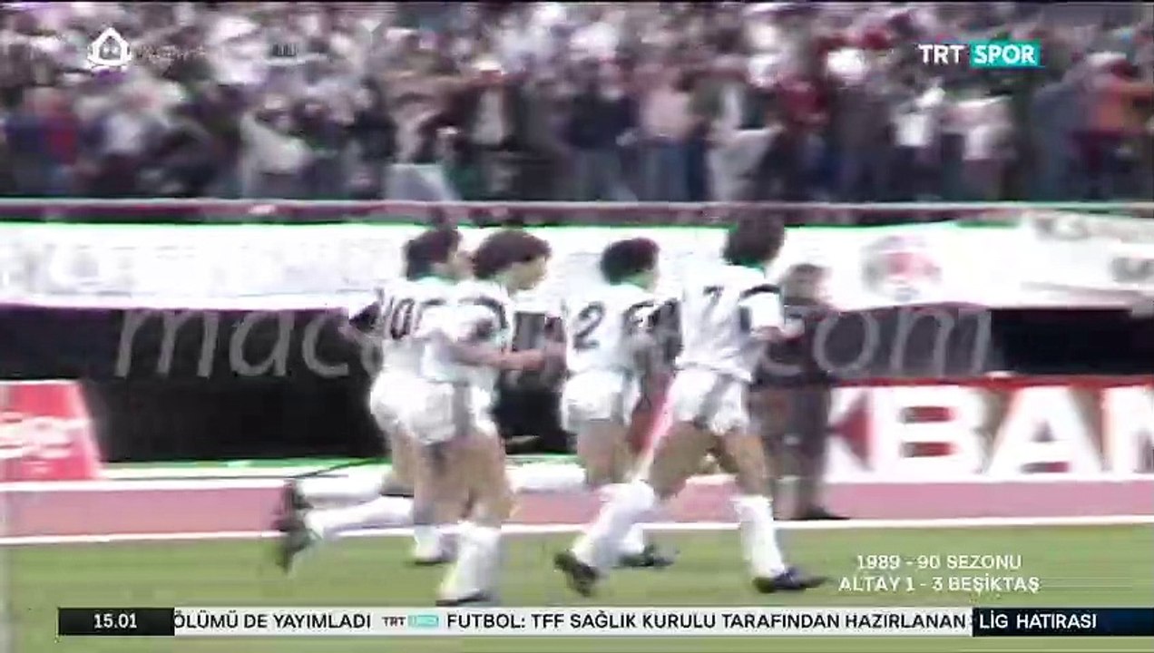 Altay 1-3 Beşiktaş [HD] 08.04.1990 - 1989-1990 Turkish 1st League Matchday 28 + Post-Match Comments