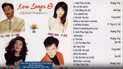 Album Nhạc Love Songs Hải Ngoại Độc và Lạ  Tiếng Hát Trung Hành, Kiều Nga, Don Hồ, Phượng Thúy