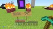 How to make a nether portal in minecraft commentary explained in creative mode and survival mode