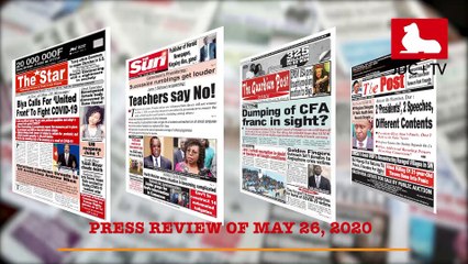 CAMEROONIAN PRESS REVIEW OF MAY 26, 2020