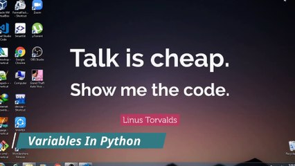 Python Variable Declaration (assignment) and its rule part 2 in Urdu _ Hindi Easy Understandable
