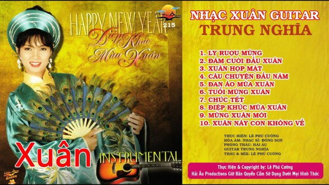 Nhạc Xuân Hòa Tấu Guitar Hay Nhất 2018 LK LY RƯỢU MỪNG, ĐÁM CƯỚI ĐẦU XUÂN Đón Tết Mậu Tuất