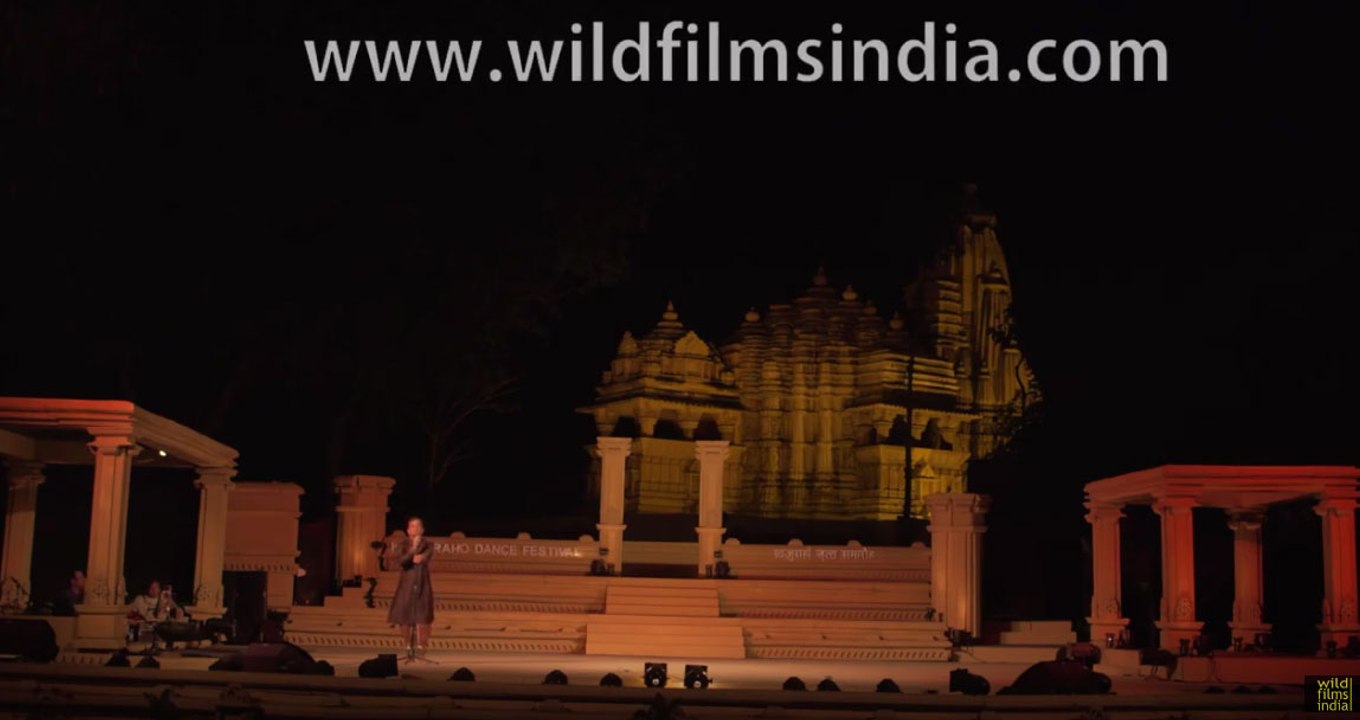 Male Kathak exponent from India- Pandit Krishan Mohan Mishra performs Kathak in Khajuraho
