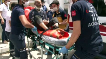 83 yaşındaki yaşlı adam çatıdan torunlarının üstüne düştü
