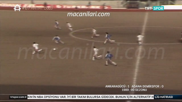 Ankaragücü 1-0 Adana Demirspor [HD] 25.02.1990 - 1989-1990 Turkish 1st League Matchday 22 + Post-Match Comments
