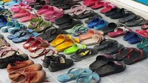 Thai man with fetish arrested after stealing over a hundred pairs of flip-flops