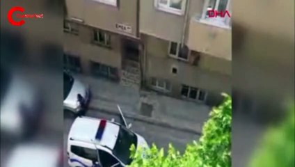 Sokakta polisi gören çocuk ağladı! Polis yurttaşlara sitem etti