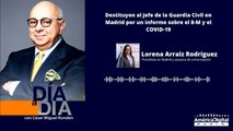 Todo apunta a que estamos viendo la politización de la justicia en el caso del coronel Diego Pérez de los Cobos, advierte la periodista Lorena Arraiz