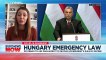 Viktor Orban and Hungarian government poised to give up unrestrained powers