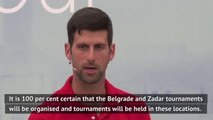 TENNIS: ATP: Djokovic to host star-studded Balkans tennis tournament