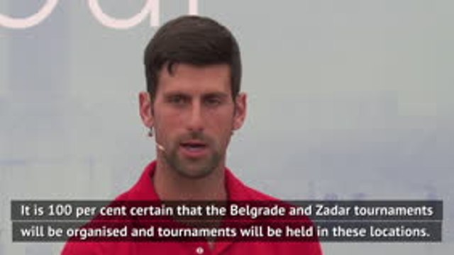 TENNIS: ATP: Djokovic to host star-studded Balkans tennis tournament