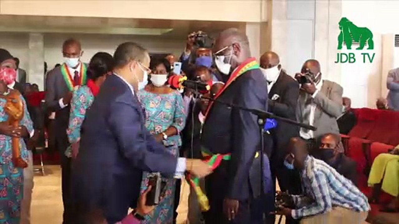 DIEUDONNE BATSIMBA, nouveau maire élu de Brazzaville