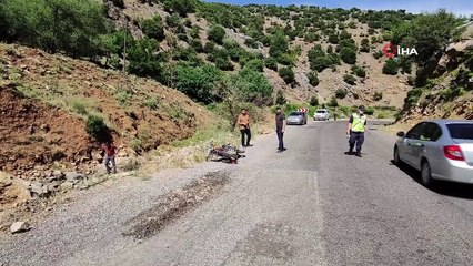 İslahiye’de feci kaza...Dereye uçan motor sürücüsü ağır yaralandı