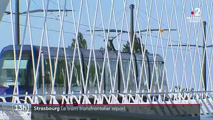 Strasbourg : le tramway transfrontalier avec l'Allemagne redémarre