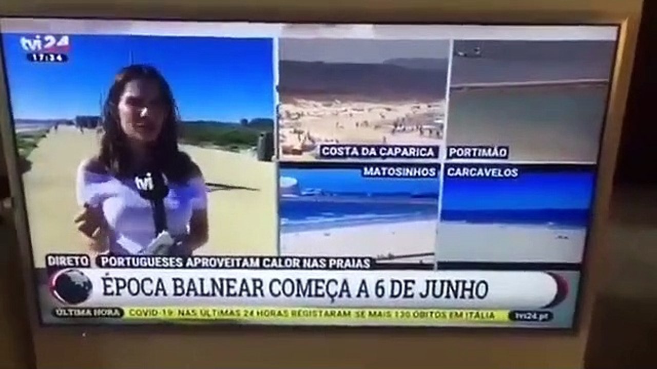 Repórter da TVI recebe resposta inesperada de "jovem agricultor"
