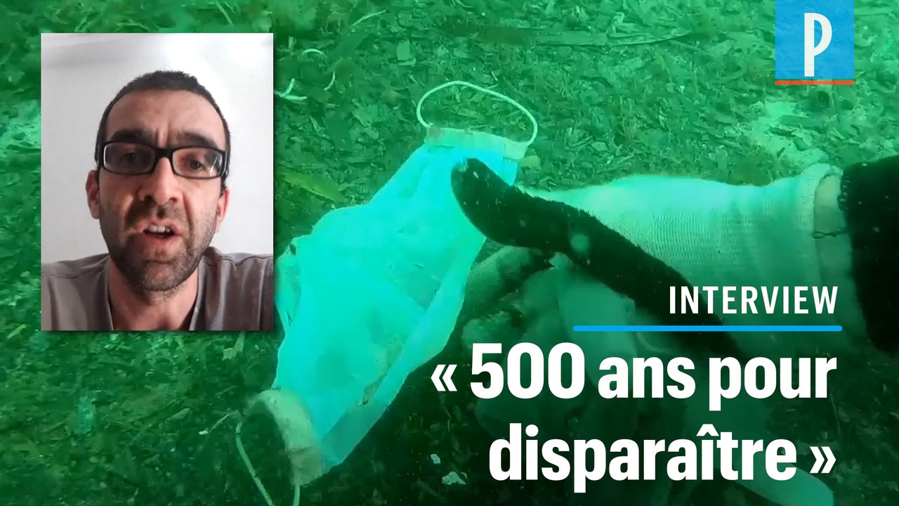 Masques déversés dans la Méditerranée : « Si on jette par terre, ça finit dans la mer »