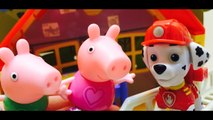 Paw Patrol Rescue Marshall and Peppa Pig