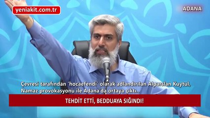 Alparslan Kuytul: Emniyet benim canımı sıkmasın!