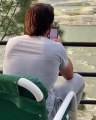 Shahid Afrid Enjoying pleasent view and weather of Beautiful Pakistann