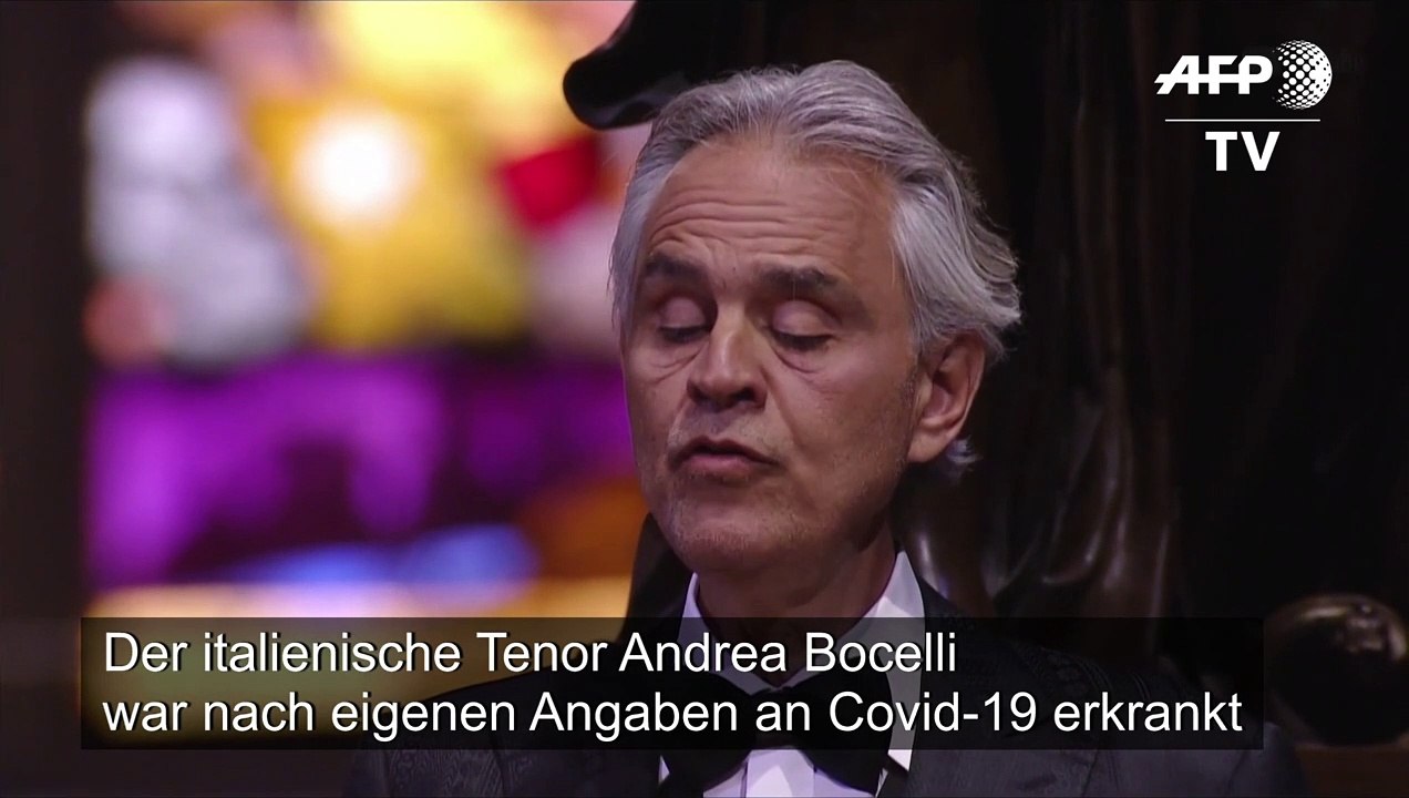 Tenor Andrea Bocelli war an Covid-19 erkrankt: 'Ein Alptraum'