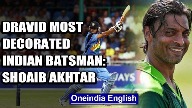 SHOAIB AKHTAR HAILS RAHUL DRAVID, INZAMAM-UL-HAQ AS TOUGH BATSMEN