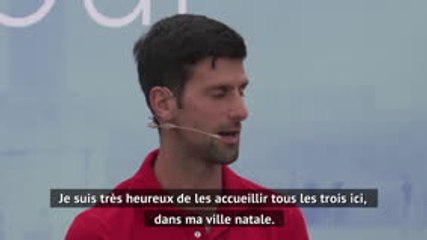 ATP - Djokovic ravi d'accueillir Zverev, Thiem et Dimitrov à Belgrade