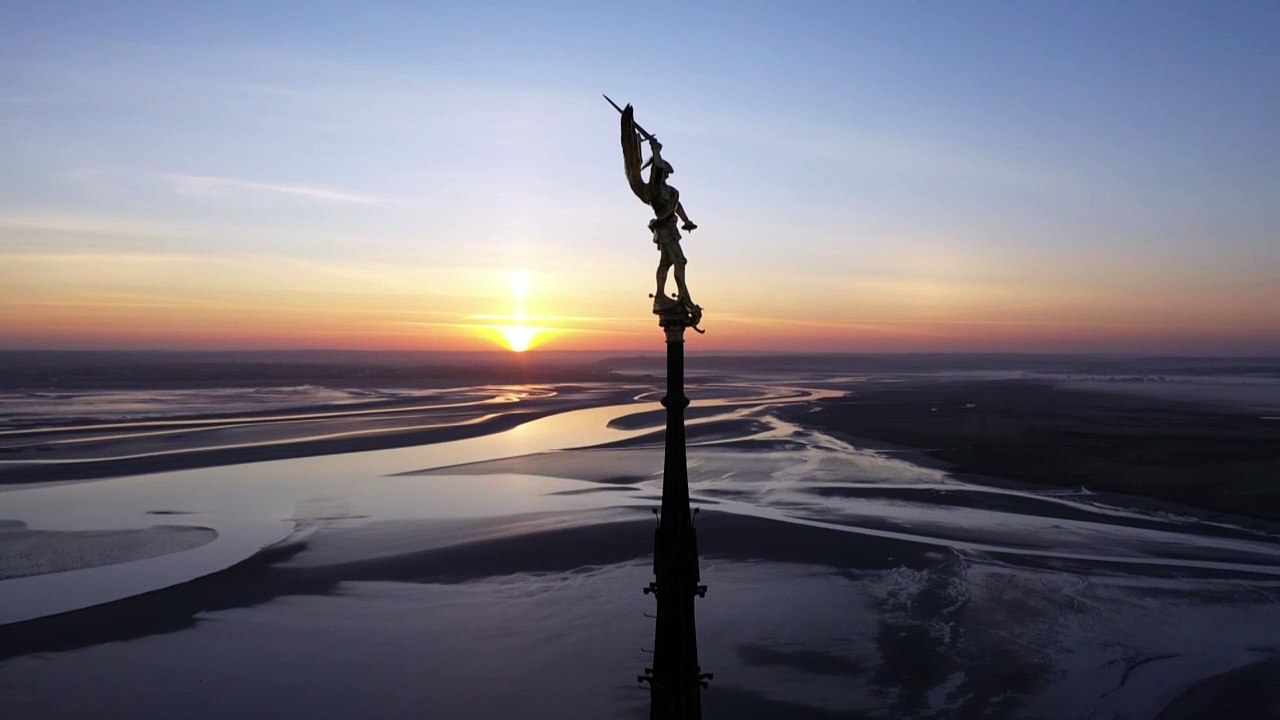 So schön ist der Mont-Saint-Michel: Faszinierende Drohnenbilder