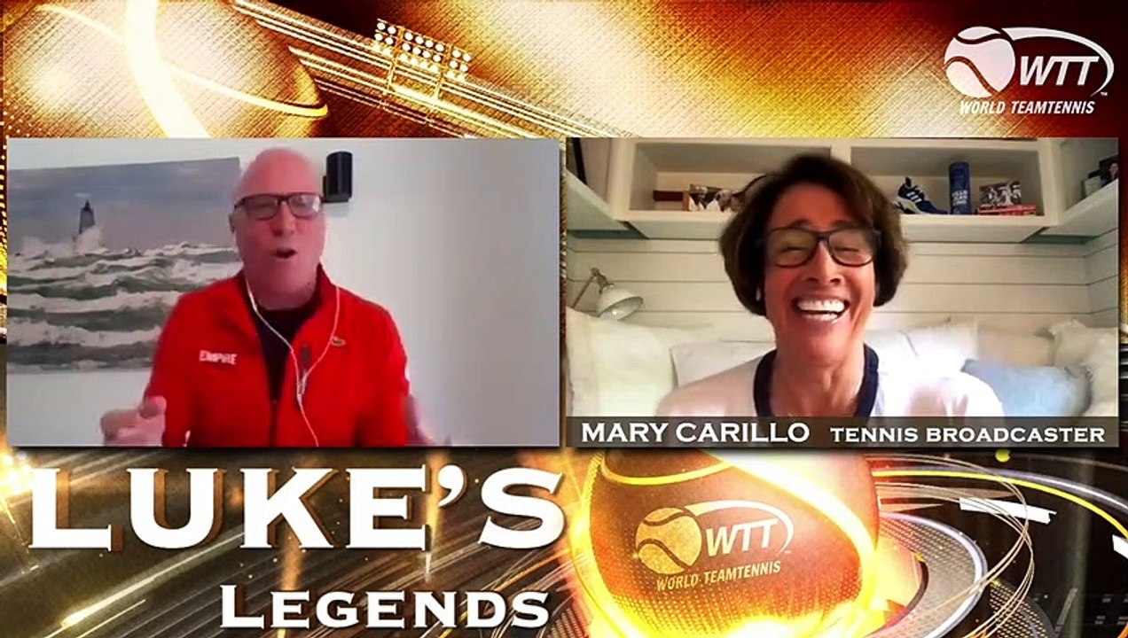 Luke’s Legends with Mary Carillo