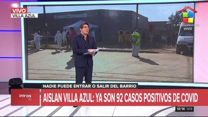 Ya son 92 los casos positivos de coronavirus en Villa Azul