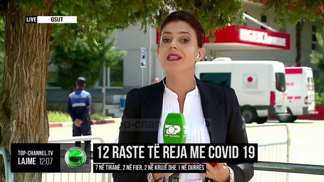 12 raste të reja me covid 19/ 7 në Tiranë, 2 në Fier, 2 në Krujë dhe 1 në Durrës