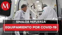 Entregan ocho ambulancias para atención de covid-19 en Sinaloa