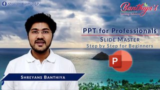 Slide Master for Professionals | PowerPoint | Tutorial | How to use Slide Master and Placeholders?